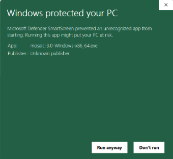 Windows Installation Run Anyway